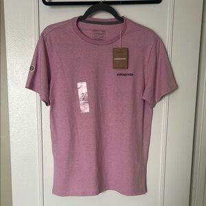 Patagonia Light Pink Crewneck Tee